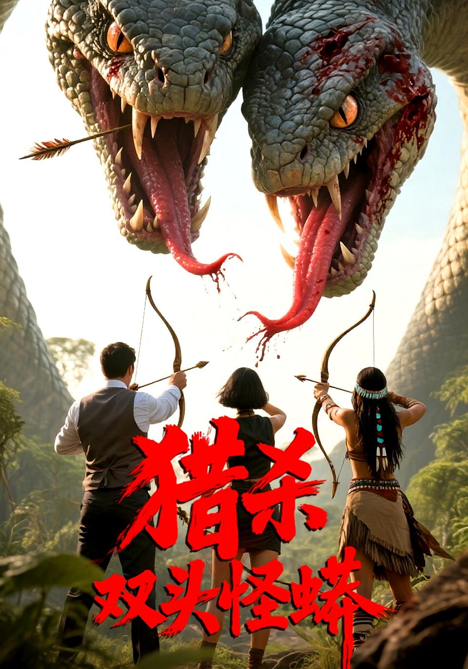 短剧猎杀双头怪蟒高清全集在线免费观看，完整版无障碍自由播放，支持高清画质畅享刺激剧情  第1张