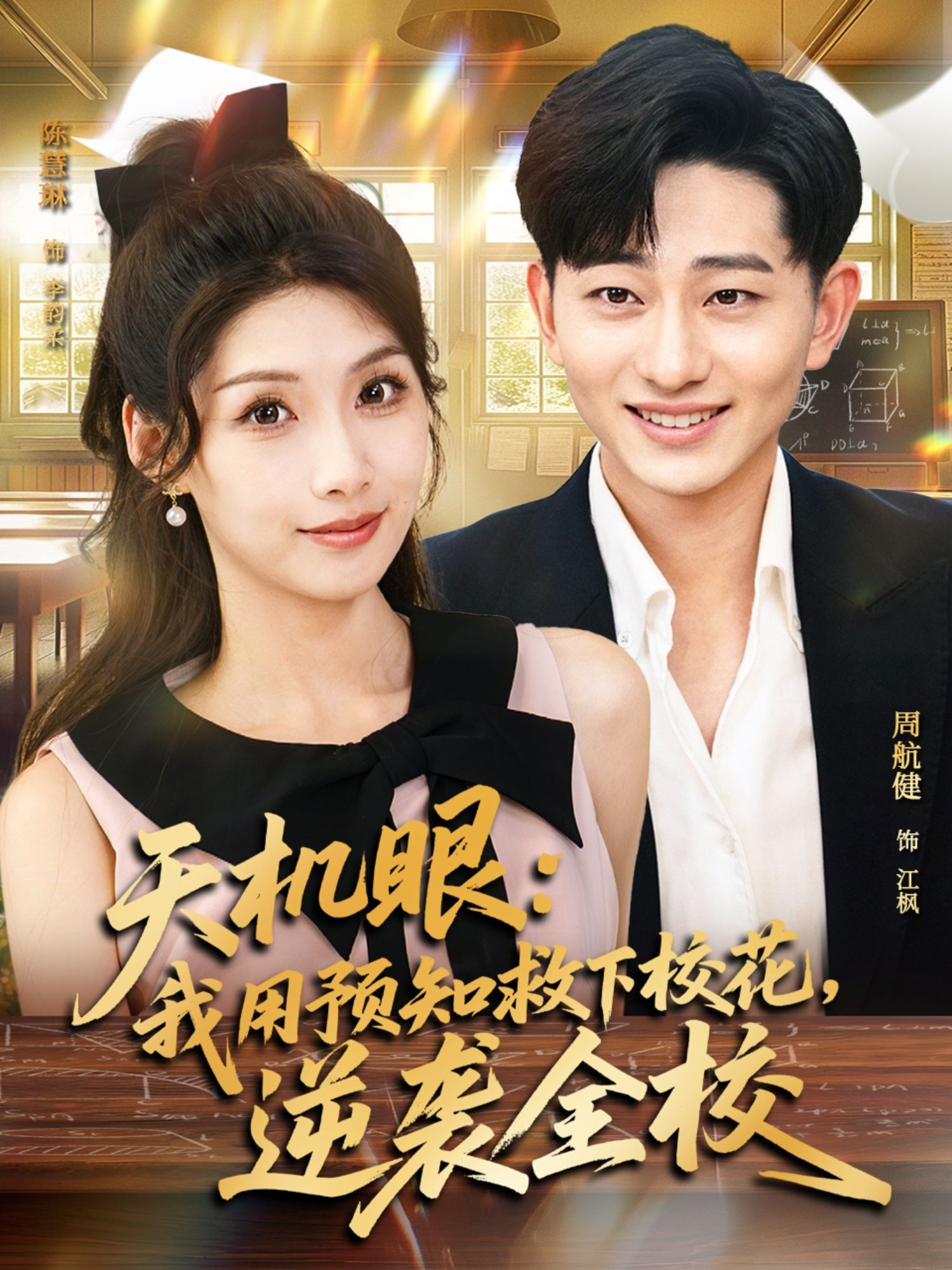 热门短剧天机眼我用预知救下校花逆袭全校80集全集完整版未删减,陈慧琳&周航健主演,免费在线观看,百度网盘夸克网盘资源下载分享 第1张 热门短剧天机眼我用预知救下校花逆袭全校80集全集完整版未删减,陈慧琳&周航健主演,免费在线观看,百度网盘夸克网盘资源下载分享 第1张